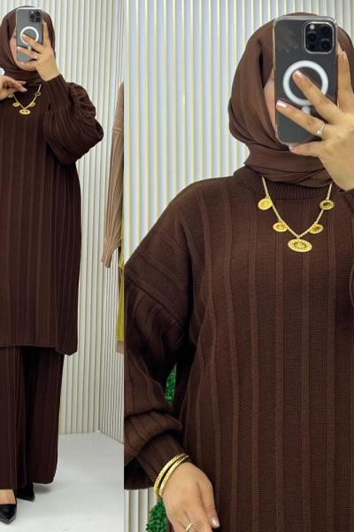 Şengül Takım Kahverengi