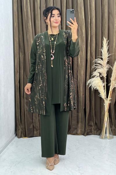 Nana 3 Lü Takım Haki