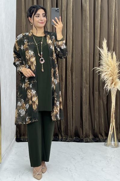 Rosalinda 3 lü Takım Zümrüt Zümrüt