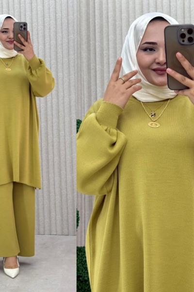 Gülsenem Büyükbeden Takım Yağ Yeşili