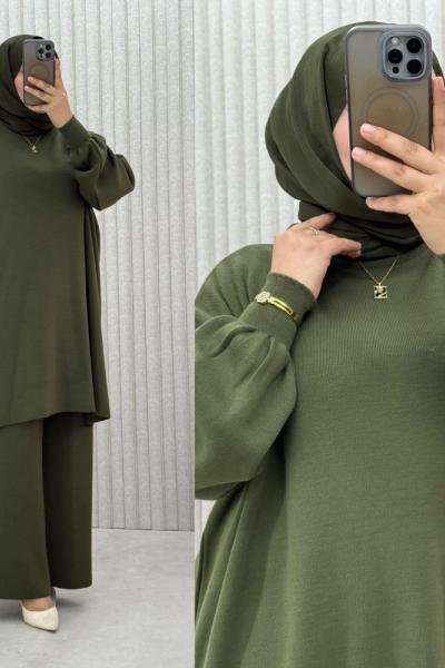 Gülsenem Büyükbeden Takım Haki