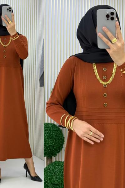 Gizem Elbise Kiremit