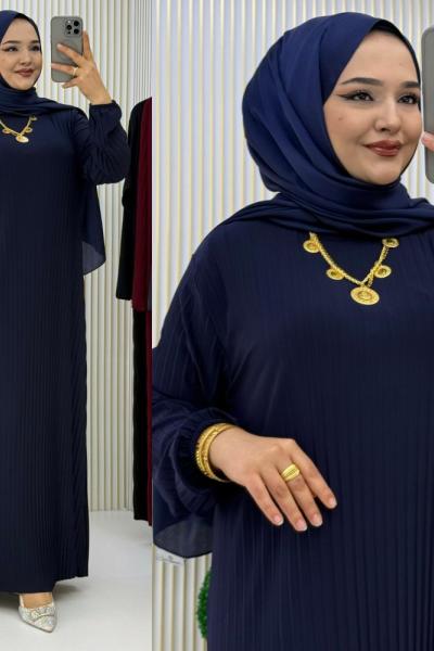 Leydi Elbise Lacivert