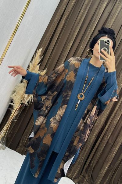 3216 Mutlu Takım Mavi Mavi