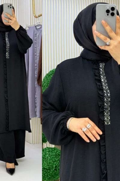 Fırfır Takım Siyah