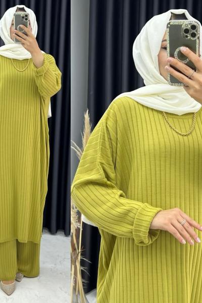 Mısra Büyükbeden Takım Yağ Yeşili