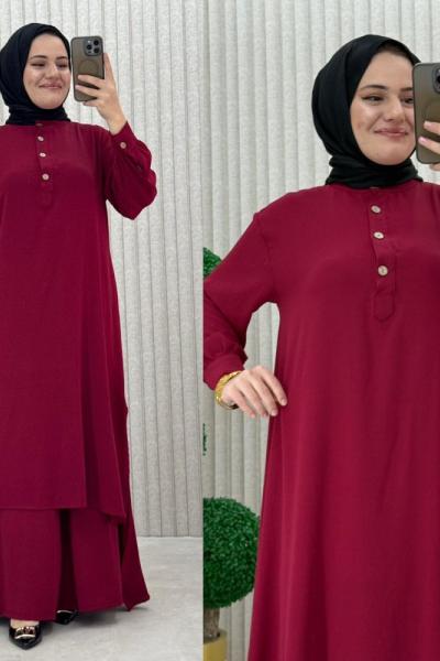 Selen Salaş Takım  Bordo