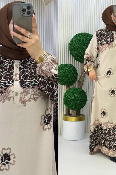 Yonca Elbise Taş Rengi