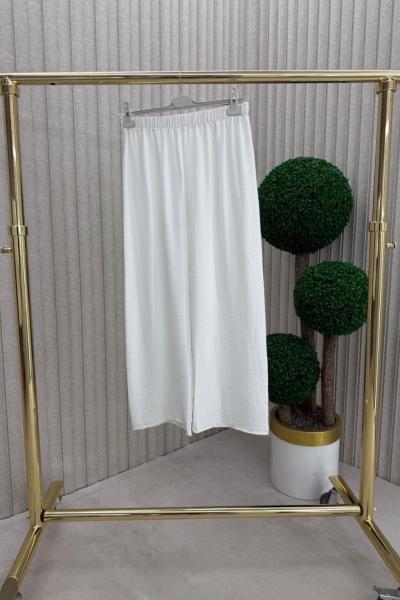 Zambak Pantolon Beyaz