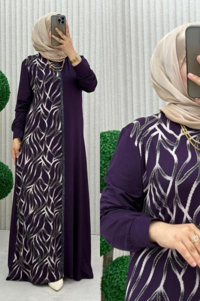 Hüma Elbise Mor