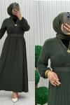 Taile Elbise Haki