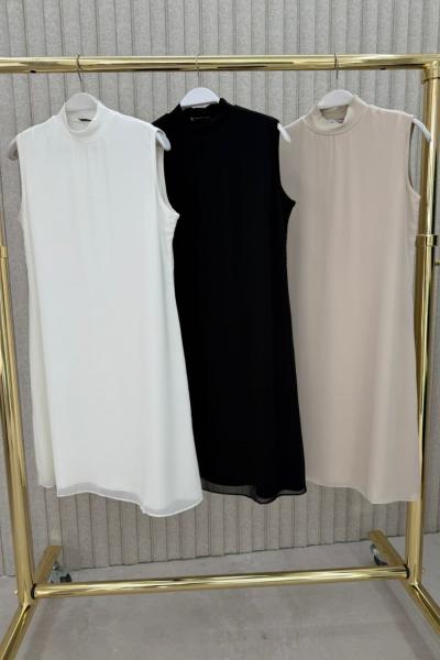 Seçil Kısa Kollu İçlik  Beyaz