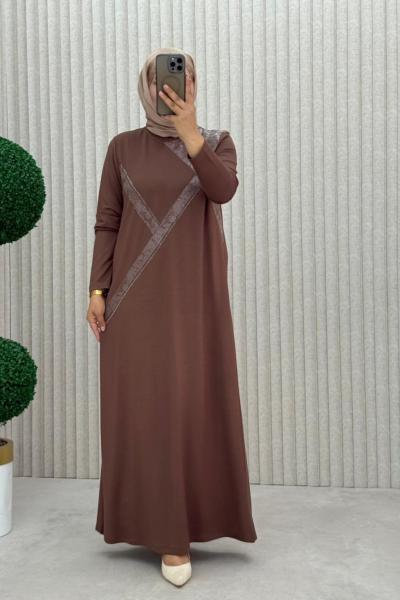 Sera Elbise Kahverengi