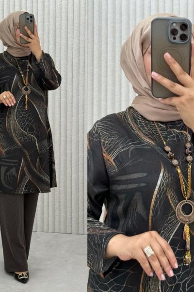 Şahmeran Takım  Kahverengi