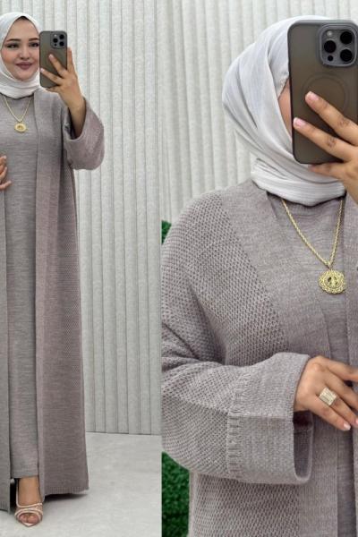 Malika Hırka Takım  Vizon