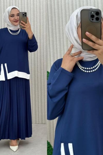 Yasemin Etekli Takım İndigo