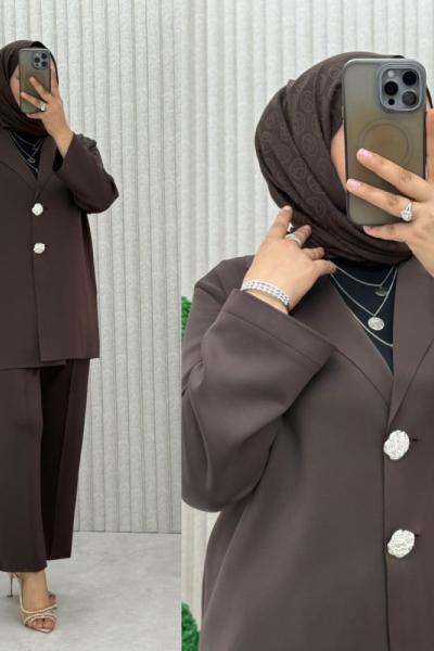 Elmas Takım Kahverengi