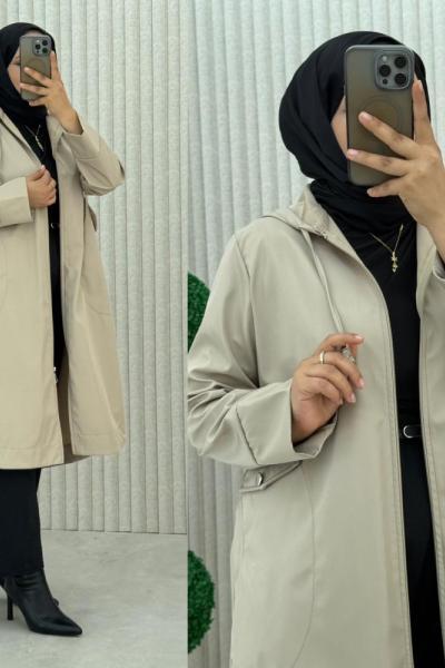 Beren Trençkot Taş Rengi