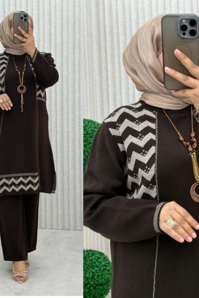 Besra Takım Kahverengi