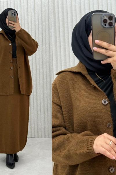 Peri Takım Kahverengi