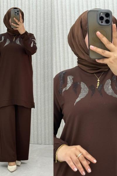 Taş Takım Kahverengi