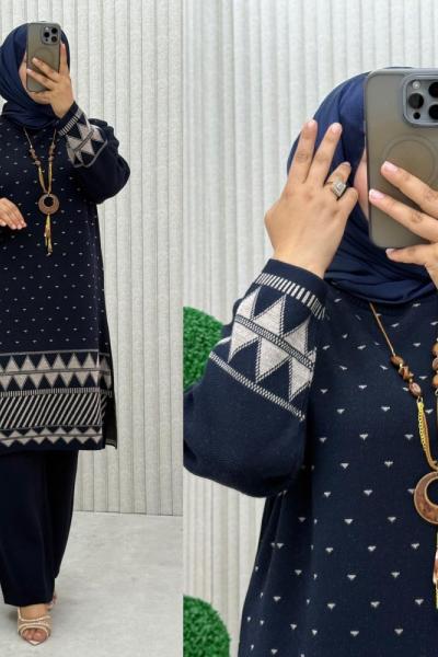 Ades Triko Takım Lacivert