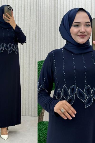 Fisun Elbise  Lacivert