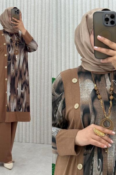 Afitan Takım Hardal Sarısı