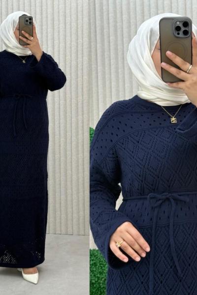 Pandora Elbise Lacivert