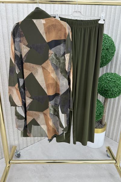 Züleyha 3 lü Takım Haki