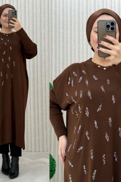 Canan Tunik Kahverengi