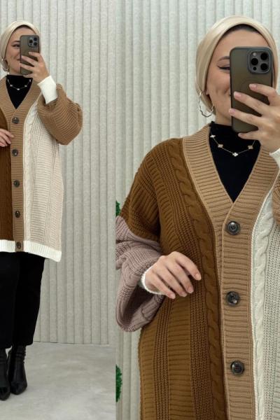 Şimal Hırka  Camel