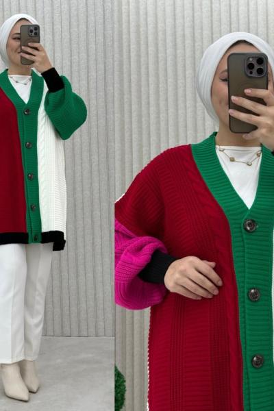 Şimal Hırka Zümrüt