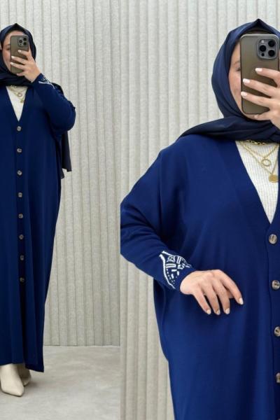 Destan hırka Lacivert