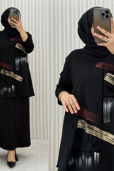 Berna Bluz yapraksiyah