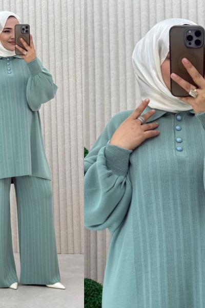 Rübeyda takım  Mint Yeşili