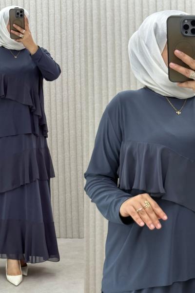 Ceviz Etekli Takım Antrasit