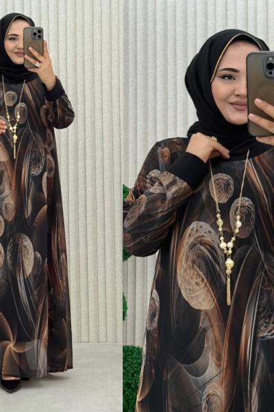 Büşra Elbise Siyah