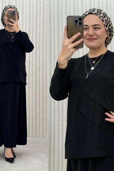 nurda etekli takım Siyah