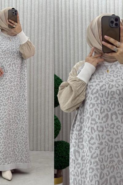 Viola Elbise Taş Rengi