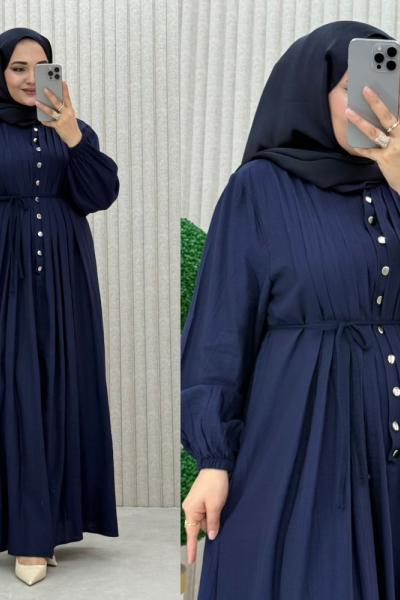 MEDİNE ELBİSE  Lacivert