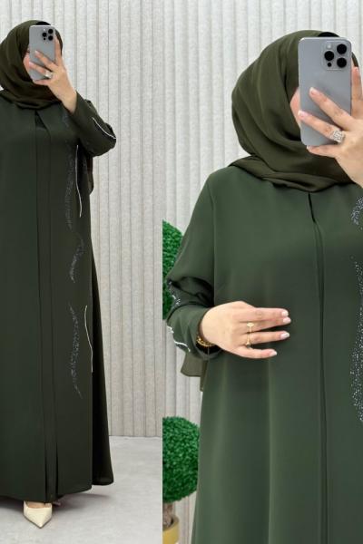 SAHRA ELBİSE FERACE Haki