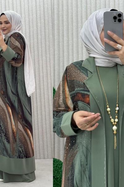 Bilgen Elbise Takım Çağla