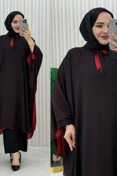 ASALET PANÇO Siyah Kırmızı