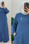 Gülşah Elbise İndigo
