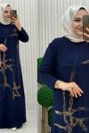 Vildan elbise  Lacivert