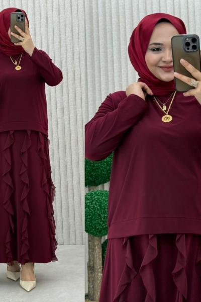 Tuğçe Takım Bordo