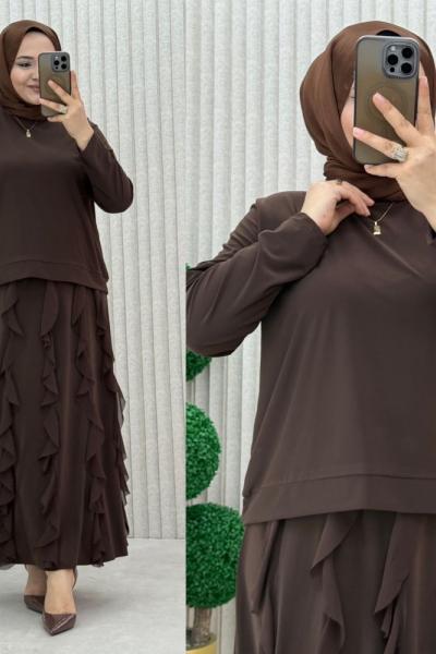 Tuğçe Takım Kahverengi