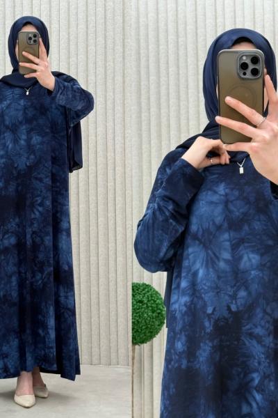 Açelya Elbise Lacivert