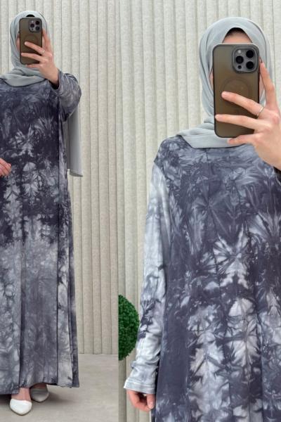 Açelya Elbise Antrasit